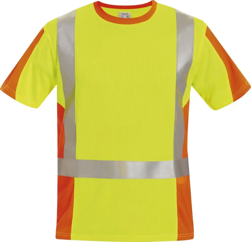 ELYSEE Warn-T-Shirt Utrecht, Gr. 2XL, gelb/orange Garantierte Lieferung