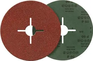 FORTIS Fiberschleifscheibe Korund 180mm K 60 Neu Im Sortiment