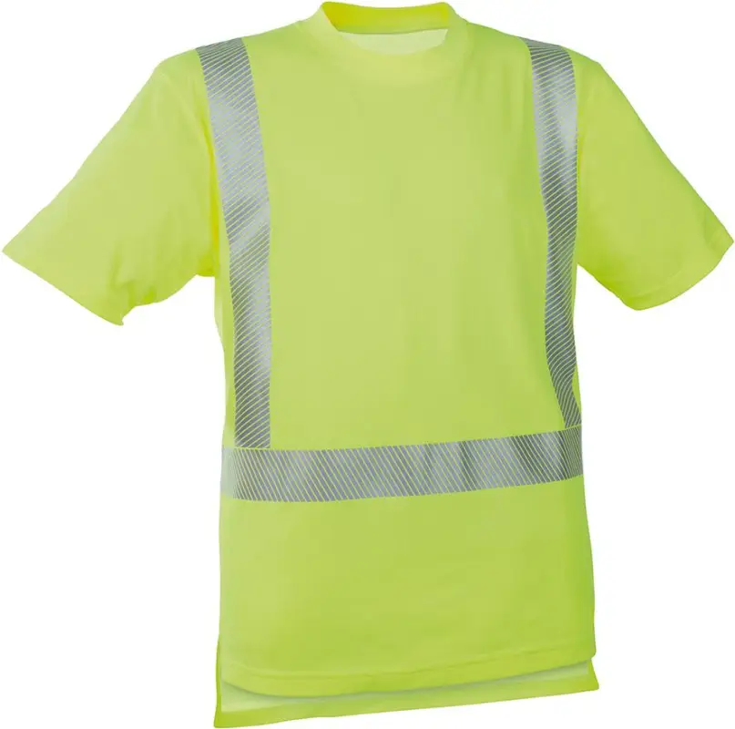 WATEX Warn-T-Shirt leuchtgelb, Gr. L Echt