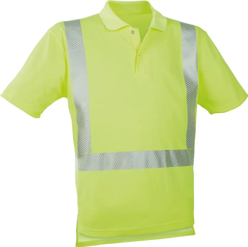 WATEX Warn-Polo-Shirt leuchtgelb, Gr. L Must-Have