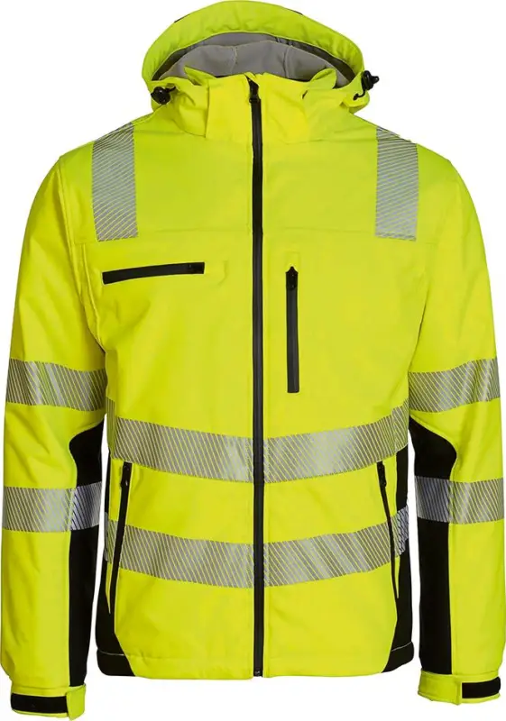 ASATEX Softshelljacke, Gr.3XL gelb/schwarz Gr.3XL Direktkauf