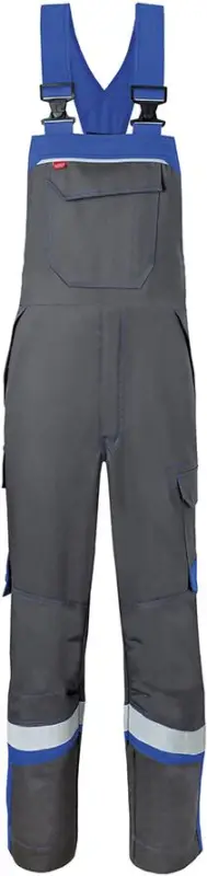 HAVEP Latzhose, 20288 Gr.52, kohlengrau/blau Billig