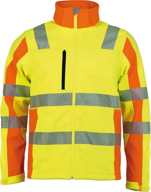 ASATEX Warnjacke Softshell, Prevent, gelb, Gr.S Markenprodukt
