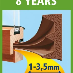 Jetzt Bestellen E-Profil-Dichtung braun 10m:9mm tesa 5445