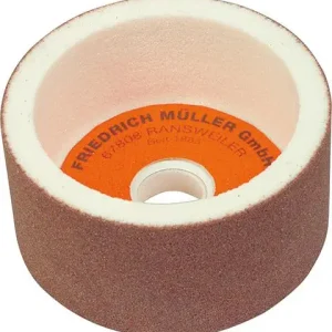 Zertifiziert MÜLLER Schleiftopf Edelkorund 100x50x20mm K80