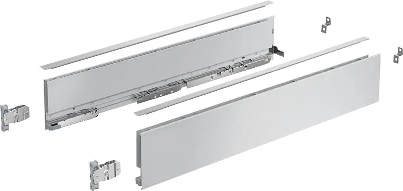 Sichere Zahlung HETTICH Schubkastenzarge,9255332,650mm,anthrazit