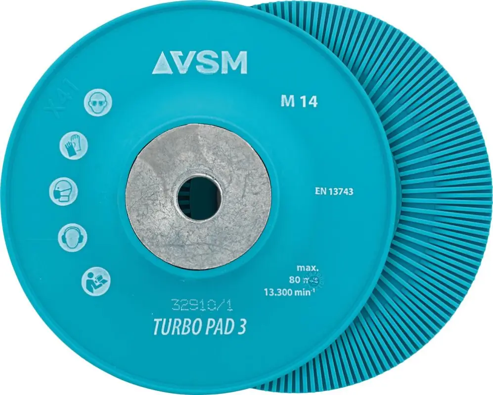 VSM Stützteller TURBO PAD 3 M14 125mm Preiswert