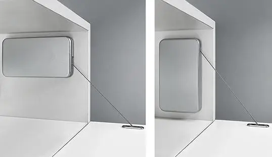 HETTICH Klapp.halt.,9206677,gra vernickelt,ls/rs Preiswert
