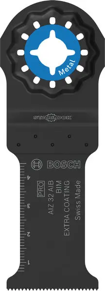 BOSCH PRO AIZ 32 AIB Blatt für Multifunktionswerkzeuge, 32 x 50 mm Geprüft