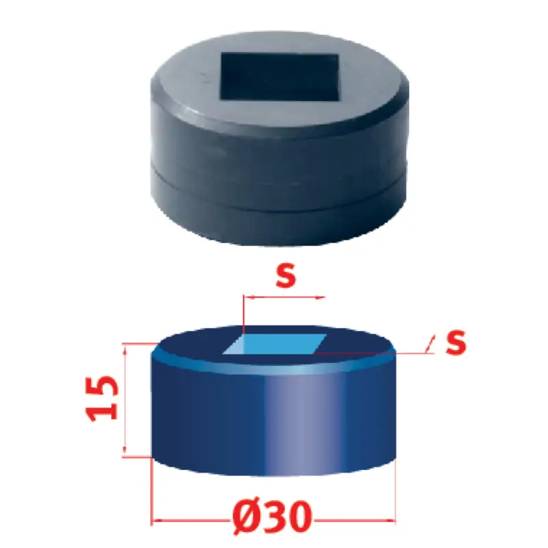 Expressversand Metallkraft Vierkant-Matrize Nr.30 9,2 mm