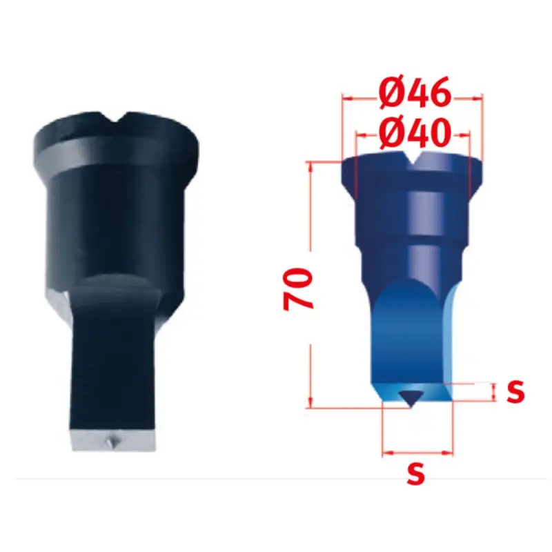 Aktuell Metallkraft Vierkant-Stempel Nr.3 26,5 mm