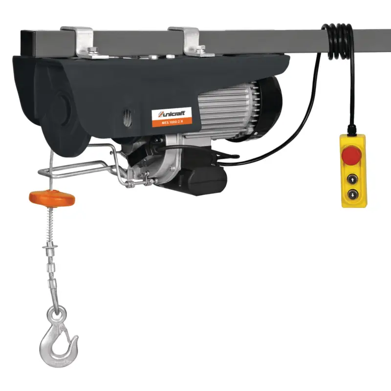 Letzte Chance Unicraft Mini Elektro-Seilzug MES 1000-2 H