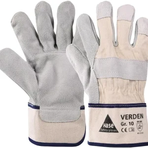 Sale HASE Handschuh Verden,Spaltle.Gr. 10, grau MW