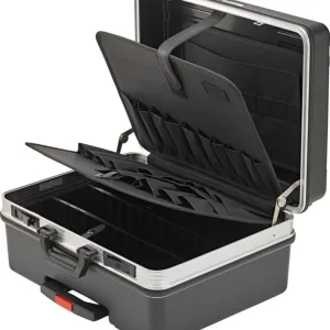 FORTIS Werkzeugtrolley 442x314x200mm ABS Tafel mit Taschen Garantierte Lieferung