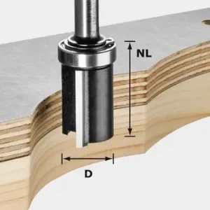 FESTOOL Bündigfräser HW S8 D19/NL25 Günstig