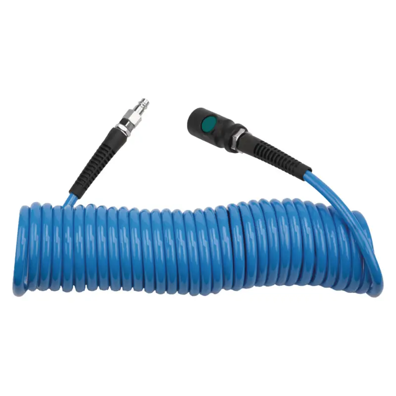 Preiswert Aircraft Spiralschlauch PU 6,5x10mm 7,5m mit Einhand-Sicherheitskupplung