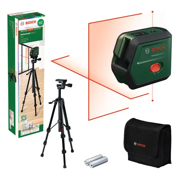 Preiswert BOSCH Kreuzlinien-Laser UniversalLevel 2 Set