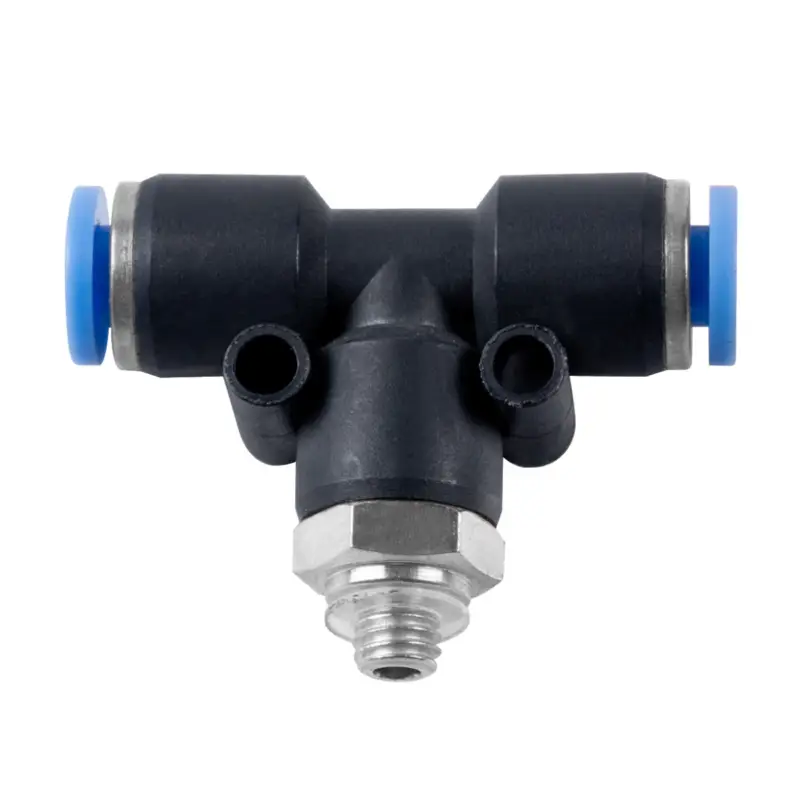 Must-Have Aircraft Push-in-Stecker M5 AG x 4 mm, T-Stück, 15 bar