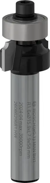 Sonderaktion BOSCH PRO Abrundfräser, R 1,6, Schaft 8 mm