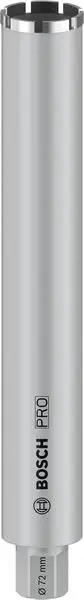 BOSCH PRO Nassbohrkrone, 72 x 450 mm, G 1 1/4 Zoll UNC Mega-Angebot