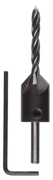 Knallerangebot BOSCH Holzspiralbohrer mit 90°-Senker, 5 mm, 16 mm