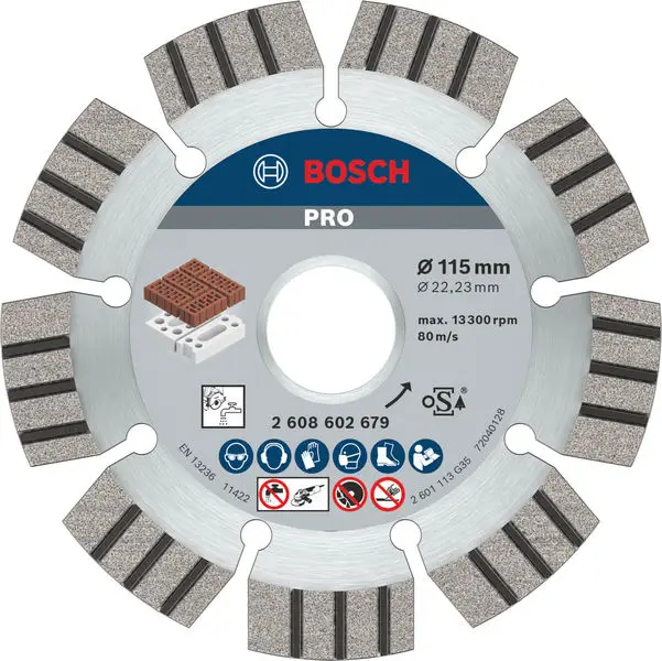 Preisknaller BOSCH PRO Abrasive Diamanttrennscheibe, 115 x 22,23 mm