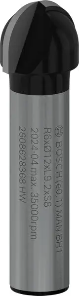 Nur Für Kurze Zeit BOSCH PRO Hohlkehlfräser, R 6, Schaft 8 mm