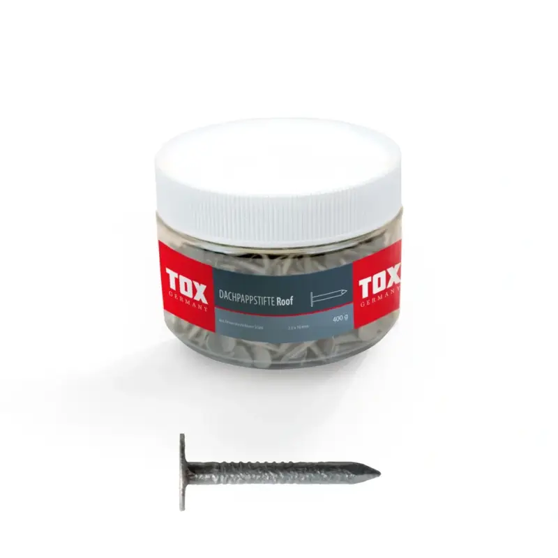 Dachpappstifte Roof 2,8 x 40 mm 400 g Neu