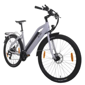 Neue Ware Damen Alu Elektro Trekking-Bike, 27,5 Zoll, Rahmenhöhe 44 cm, 21-Gang Kettenschaltung, weiß, " Voga Bianco "
