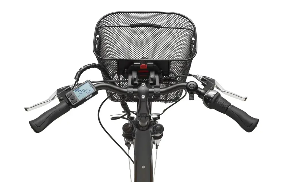 Damen Alu-City E-Bike 28 Zoll, Rahmenhöhe 49 cm, 7-Gang Nabenschaltung, anthrazit RC840 Multitalent Mega-Angebot
