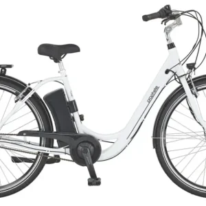 Damen City E-Bike, 28 Zoll, Rahmenhöhe 48 cm, 3 Gang Nabenschaltung, kreide,GENIESSER 21.ESC.30 Direkt Vom Hersteller