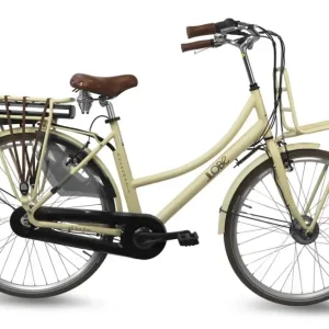Damen City E-Bike, 28 Zoll, Rahmenhöhe 50 cm, 7-Gang Nabenschaltung, beige Rosendaal 3 Lady, 15,6Ah Preisreduziert