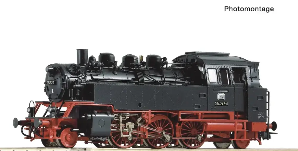 Abverkauf Dampflokomotive 064 247 der Deutschen Bundesbahn, H0, DCC