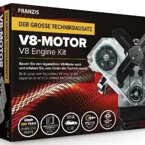 Beliebt Der große Technikbausatz V8 Motor