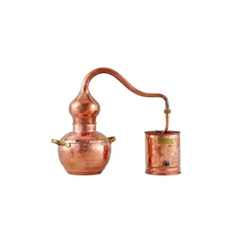 Destille, Destilliergerät, Destillationsapparatur - Alembic Premium, Kupfer 1L Abverkauf
