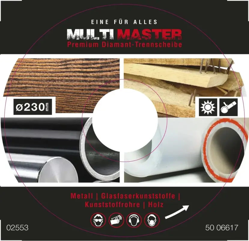 Diamant- Trennscheibe Multi Master - 115 mm Sonderaktion