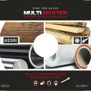 Diamant- Trennscheibe Multi Master - 230 mm Mega-Angebot