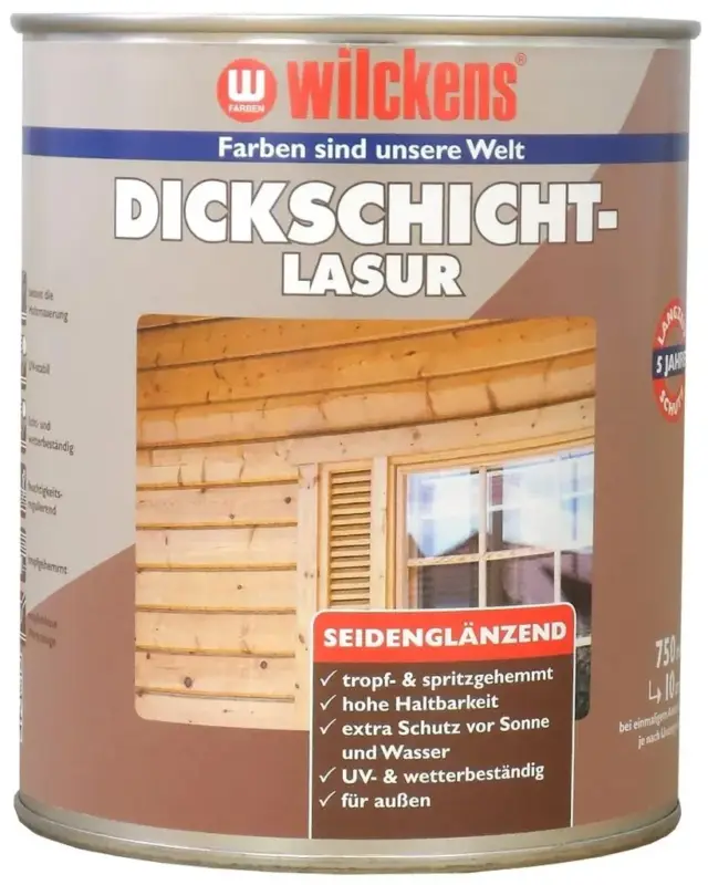 Saisonangebot Dickschichtlasur Palisander 750 ml