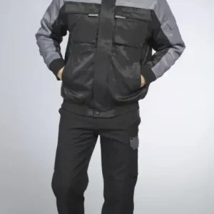 Neue Kollektion Funktionsjacke Farbe grau/schwarz, Gr.M