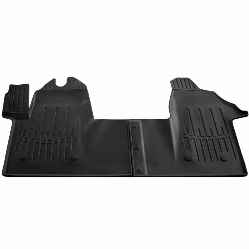 Sichere Zahlung Fußmatten Auto, Gummimatten Auto 3D für RENAULT Master III (2010-2024), passgenaue Autofußmatten