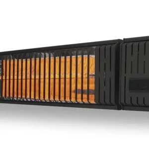 Nur Heute IR-Heizstrahler, dimmbar mit Fernbedienung, 2500W 230V, IP54, schwarz