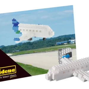 Idena, Minibausteine Postkarte - Spielwaren für Kinder und kreative Bastelprojekte, Art: Flugzeug Beliebt