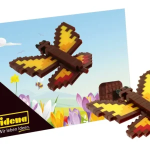 Idena, Minibausteine Postkarte - Spielwaren für Kinder und kreative Bastelprojekte, Art: Schmetterling Aktuell