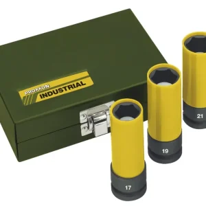 Versand Am Gleichen Tag Impact Steckschlüsselsatz 1/2", 85mm lang (3-teilig - 17, 19, 21 mm)