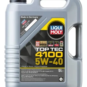 Leichtlauf-Motorenöl Top Tec 4100 5W-40, 5 Liter Nur Für Kurze Zeit