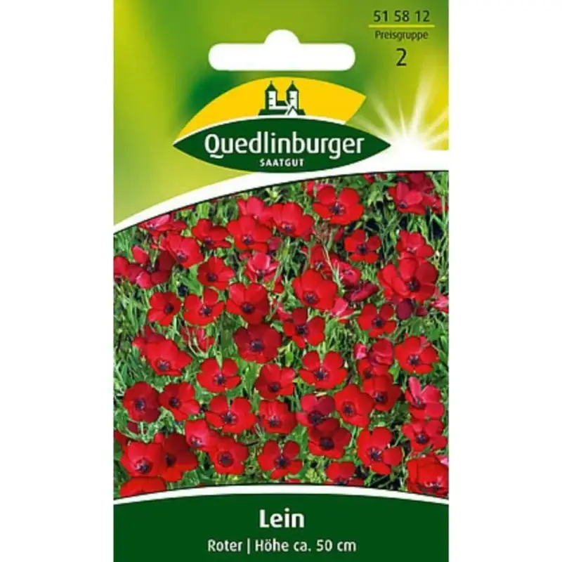 Jetzt Bestellen Leinblume Rot, Sommerblume, Saatgut für Beet & Kübel