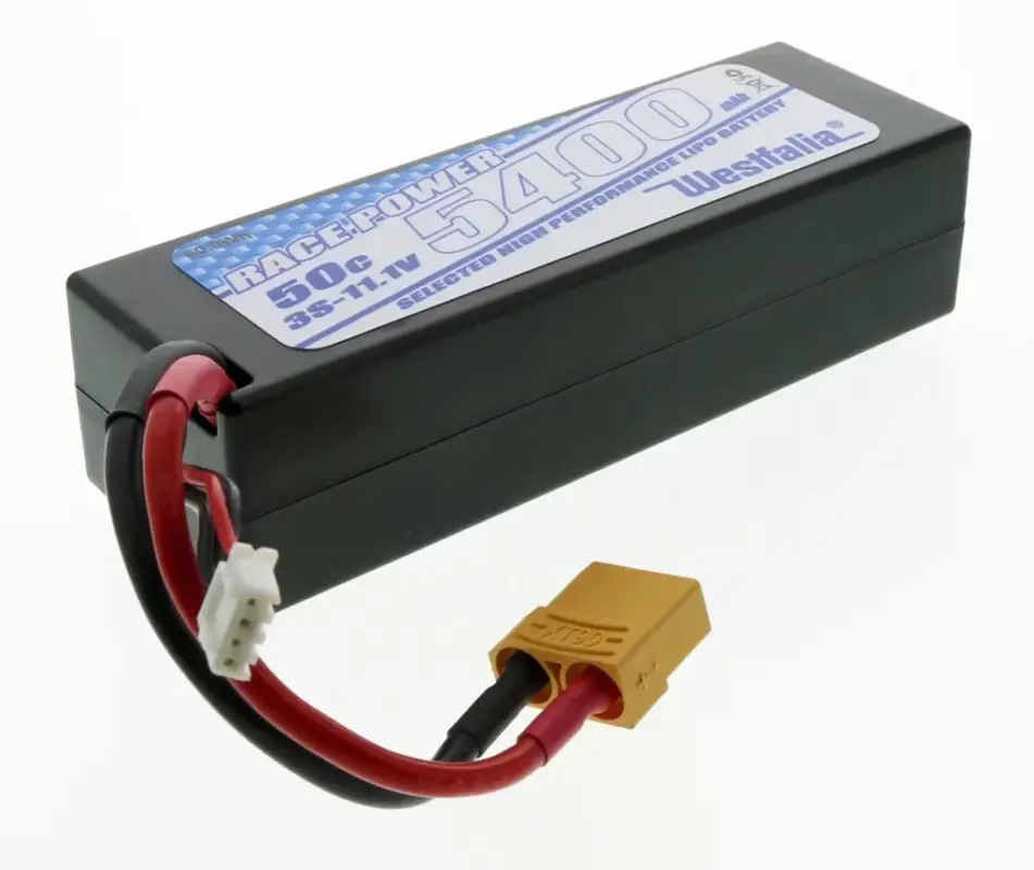 LiPo Akku Power Racing im Hardcase, 3S 11,1V, 5.400 mAh, 50C, XT90 Stecker Jetzt Kaufen