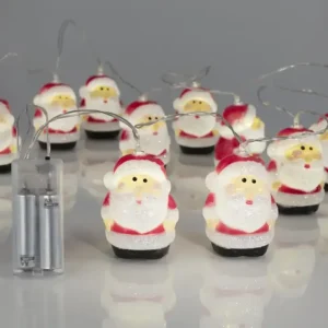 Lichterkette 10 LED mit Schneemännern Nur Heute