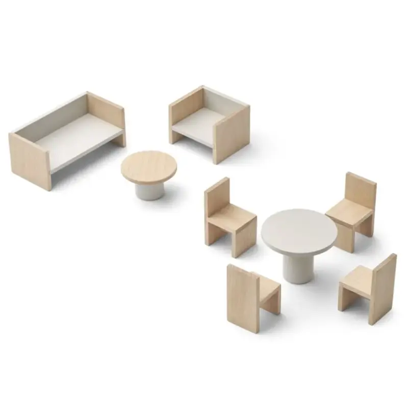 Liewood "Gillian" Puppenhausmöbel beige Sonderaktion