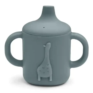 Expressversand Liewood Schnabeltasse, Trinklernbecher – Amelio, silikon, Farbe: Whale blue
